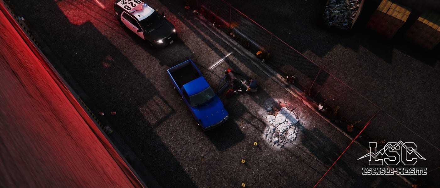 Detective Bureau on scene